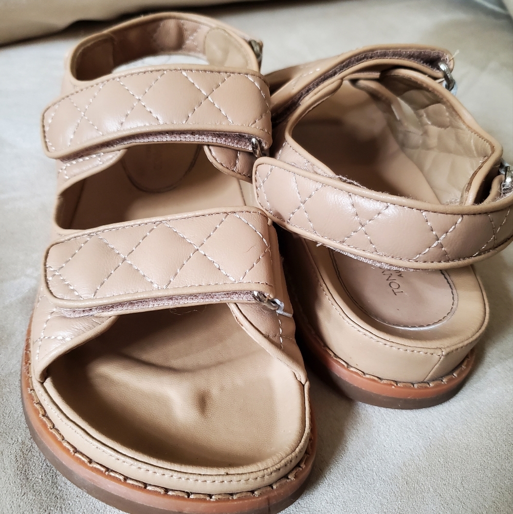 TONY BIANCO Hiranni Honey Tan Sandals size 36